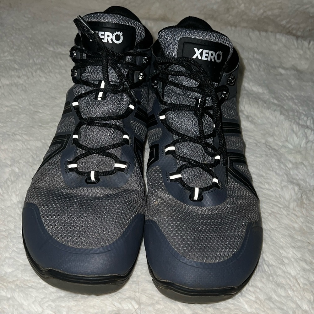 Xero Shoes Xcursion Fusion Asphalt Men's Sz 13 Hiking Boot Black Gray